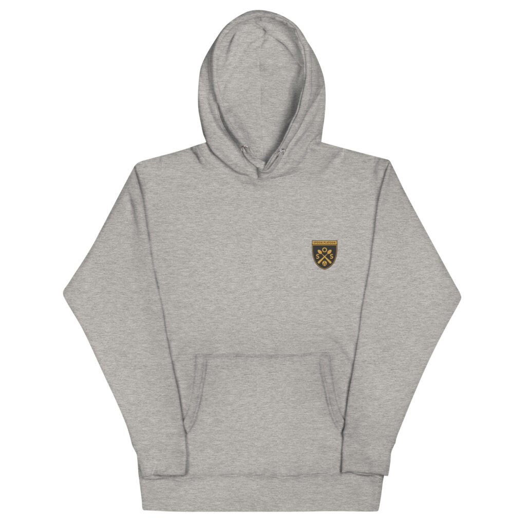 Embroidered Spoon Platoon Unisex Hoodie