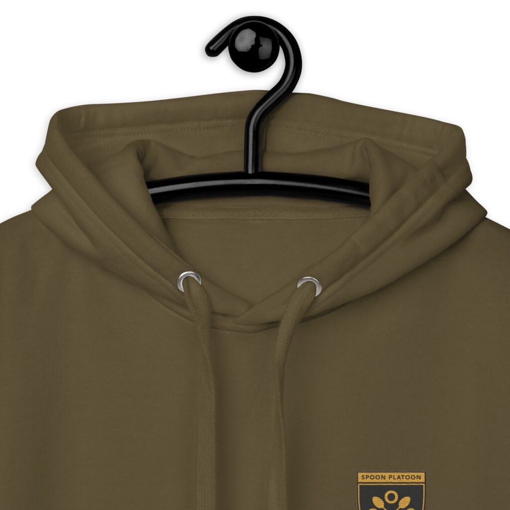 Embroidered Spoon Platoon Unisex Hoodie