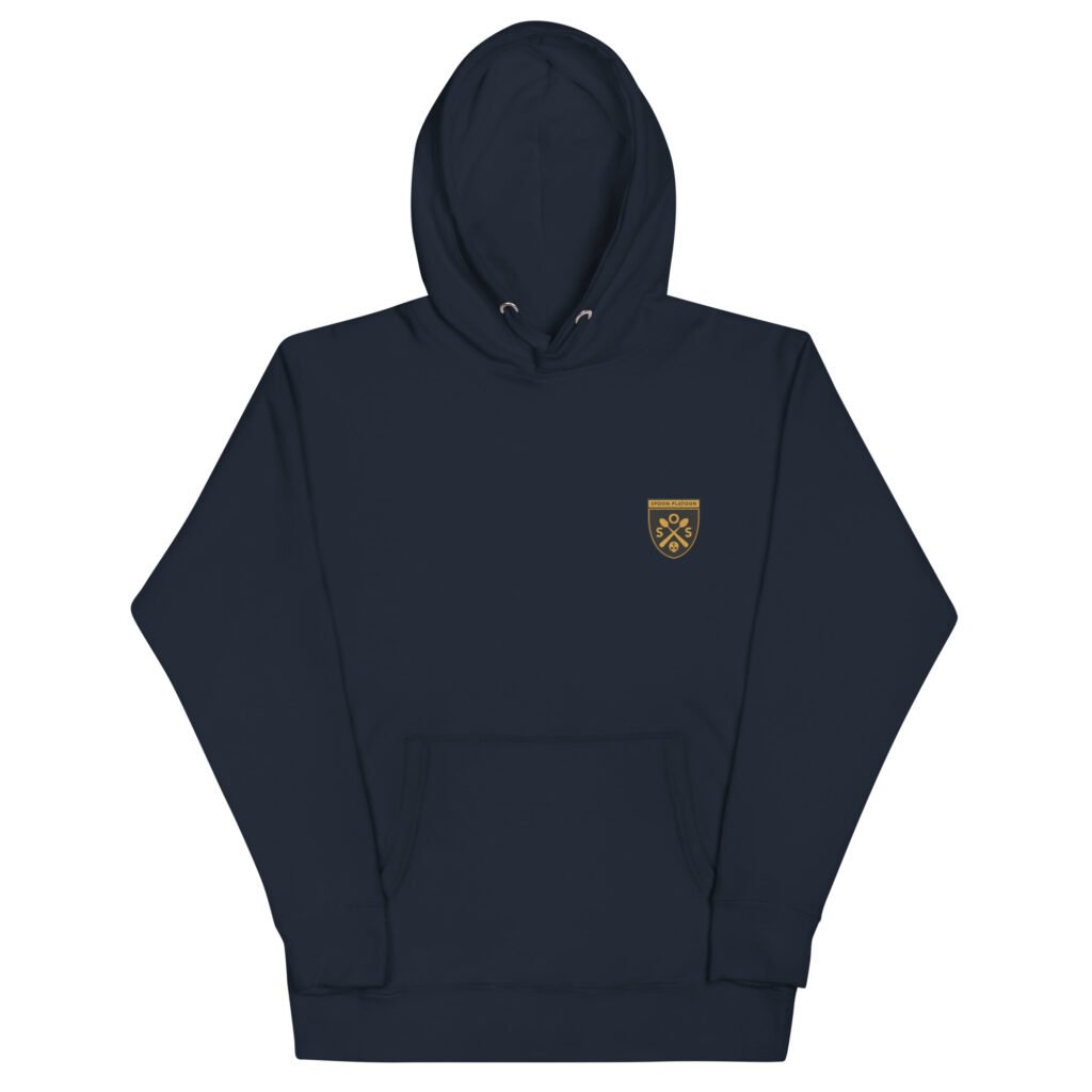 Embroidered Spoon Platoon Unisex Hoodie