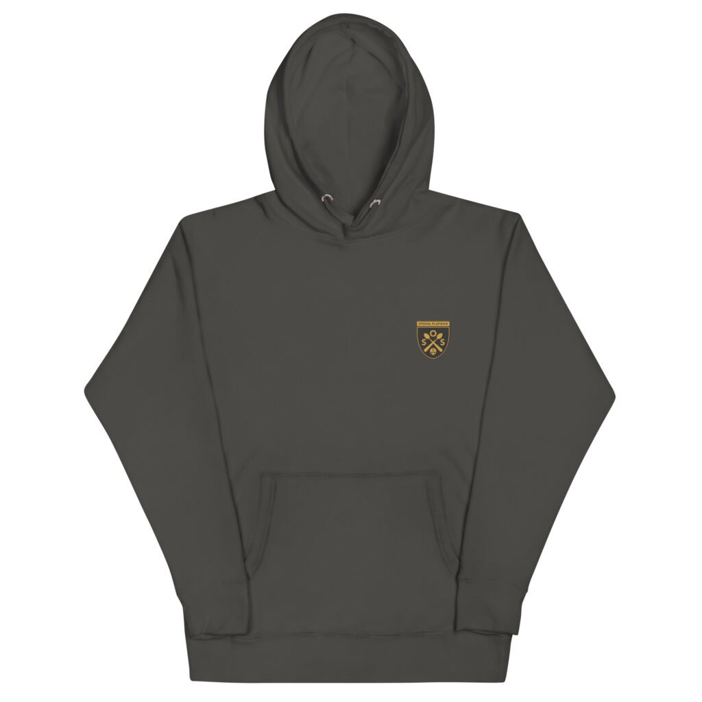 Embroidered Spoon Platoon Unisex Hoodie