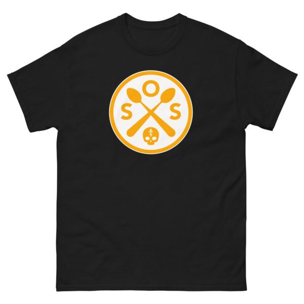 Orange Scoop Troop Design Tee