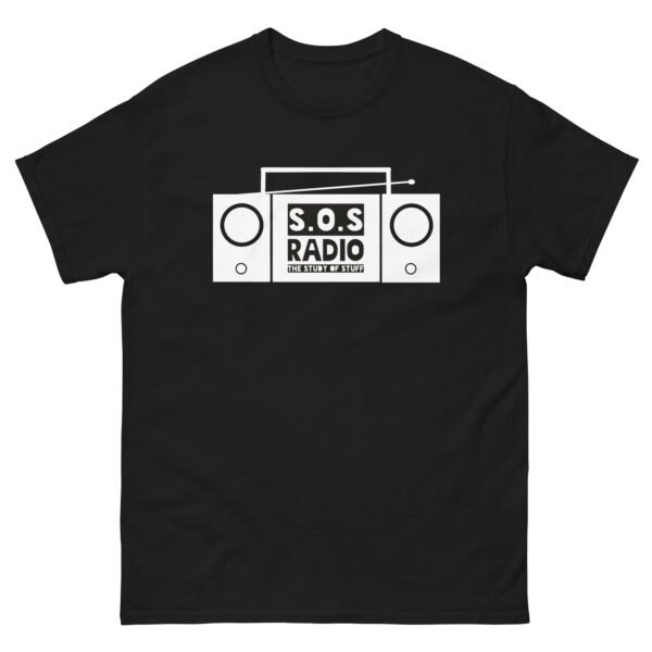 S.O.S Radio BoomBox Black Tee