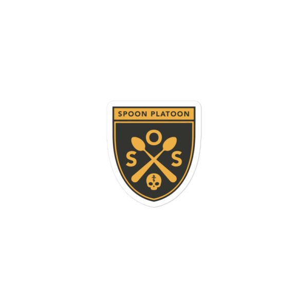 Spoon Platoon Sticker