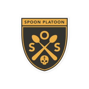 Spoon Platoon Sticker - Image 3