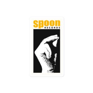 Spoon Records Logo Sticker - Image 2